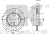 Диск тормозной задний NK 204797 (фото 3)