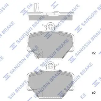 Гальмівні колодки Sangsin Hi-Q (SANGSIN) SP1674