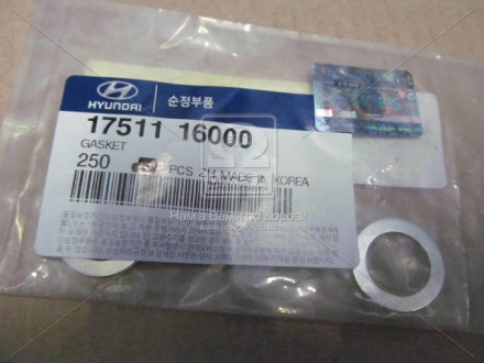 Шайба пробки КПП MOBIS (KIA, Hyundai) 1751116000 (фото 1)
