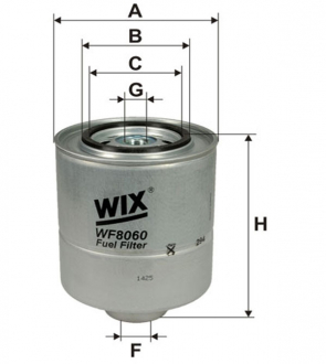 Фильтр топливный WIX WIX WIX FILTERS WF8060