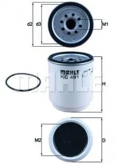 Топливный фильтр Knecht MAHLE KNECHT KC491D