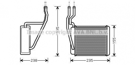 Радиатор отопления AVA COOLING FD 6329 (фото 1)