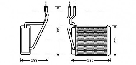 Радиатор отопления AVA AVA COOLING FD 6329