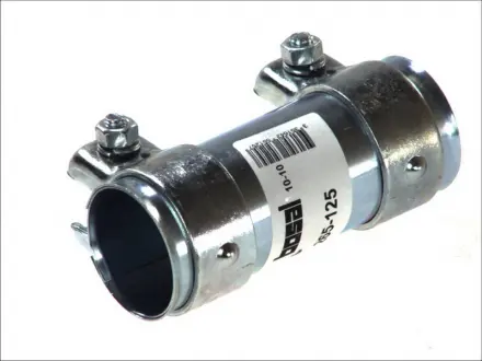 З\'єднувач труб (43x125mm) AUDI A6 C5 FIAT PUNTO KIA PICANTO I OPEL ADAM, AGILA, CORSA D SEAT AROSA, CORDOBA, CORDOBA VARIO, IBIZA II, INCA SKODA FELICIA I, FELICIA II 1.0-2.8 08.83-02.19 BOSAL 265125