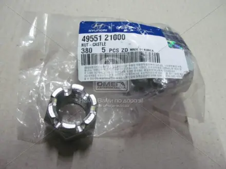 Гайка ступицы Hyundai MOBIS (KIA, Hyundai) 4955121000
