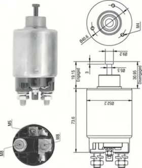 Реле втягивающее MAGNETI MAGNETI MARELLI AME0316