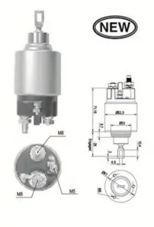 Реле втягуюче MAGNETI MAGNETI MARELLI AME0554