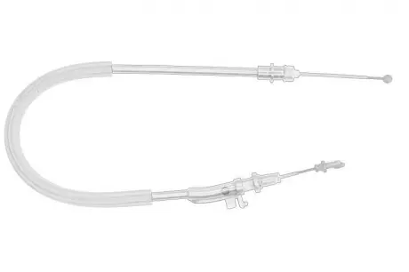 Трос ручки двери VAG 3C0837017B (фото 1)