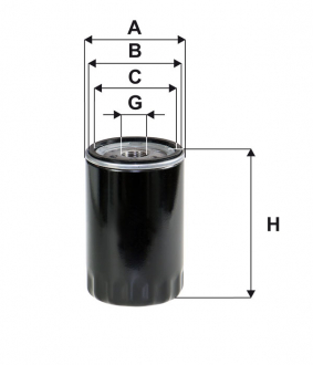 Фільтр оливи WIX WIX WIX FILTERS WL7102