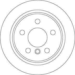Гальмівний диск TRW DF6795