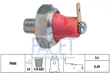 Датчик давления FACET 7.0094