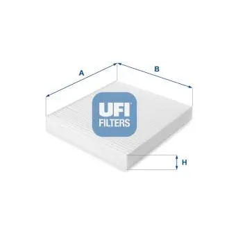 Фільтр, повітря у внутрішній простір UFI 53.035.00