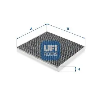 Фільтр, повітря у внутрішній простір UFI 54.269.00
