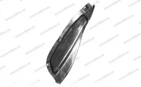 Фартук задний AMULET лев. "Брызговик" * CHERY A11-3102031
