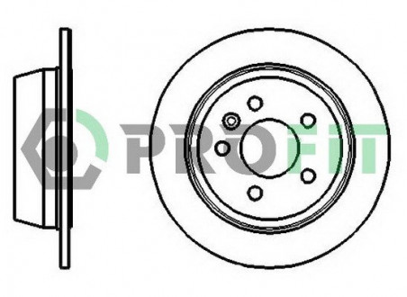 Диск тормозной PROFIT 5010-0861