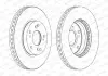 Тормозной диск FERODO DDF1557C (фото 1)
