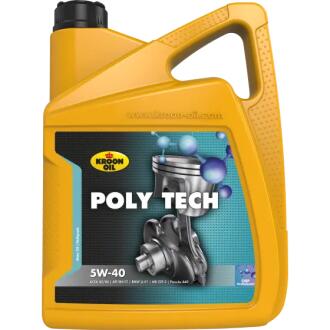 Олива моторна POLY TECH 5W-40 5л KROON OIL 36140