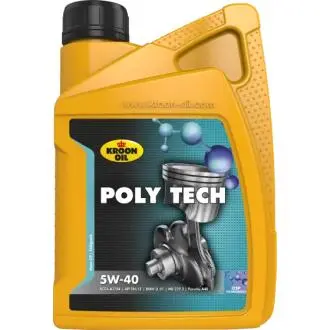 Масло моторное POLY TECH 5W-40 1л KROON OIL 36139