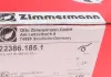 Колодки гальмівні дискові ZIMMERMANN 22386.185.1 (фото 6)