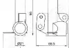 Натяжной ролик JAPANPARTS BE-H26 (фото 2)