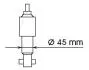 Амортизатор FORD / NISSAN Maverick / Terrano &quot;F&quot; 88-97 &quot;(Gas) KYB 554070 (фото 2)