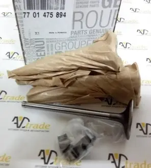 Клапан впускной LOGAN 4шт RENAULT 7701475894