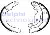 Тормозные колодки. барабанные DELPHI LS2127