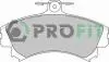 Колодки тормозные дисковые PROFIT 5000-1093 (фото 1)