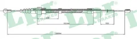 Тросик стояночного тормоза LPR C0953B