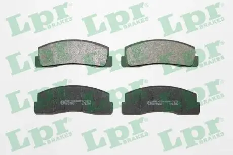 Гальмівні колодки дискові LPR 05P179 (фото 1)