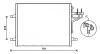 Радіатор кондиціонера Ford Kuga I 2.0d 2.5i MT/AT (FDA5483) AVA FDA 5483