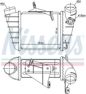 Радиатор наддува NISSENS 961200