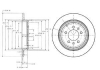 Тормозной диск DELPHI BG2573