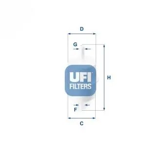 Топливный фильтр Ufi UFI 31.028.00