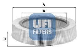 Воздушный фильтр UFI 30.969.00 (фото 1)