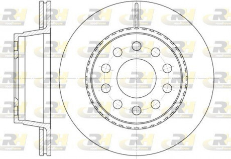 Гальмiвній диск ROADHOUSE 693010