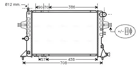 Радiатор AVA AVA COOLING OLA 2252
