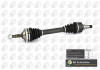 Полуось Peugeot 206 1.1-1.6 98-09 (21/22) 612mm (+ ABS 48z) Л. DS6714LA