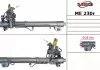 Рульова рейка з ГУР відновлена ​​MERCE S-CLASS (W221) 11, GLK-CLASS (X204) 09-, E-CLASS (W212) 11-4 ME230R