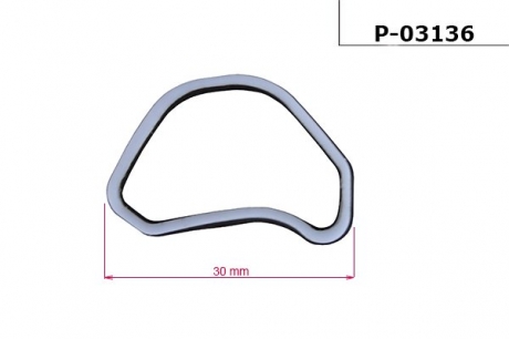 Прокладка насоса ГУР AUDI 100 90-94,100 Avant 90-94, A6 94-97; BMW 5 92-95,5 96-03,5 Touring 92-97 EMMETEC P-03136