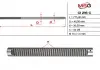 Шток рульової рейки з ГУР CITROEN Jumper 2002-2006, FIAT Ducato 2002-2006, PEUGEOT Boxer 2002-200 MSG CI216C (фото 1)