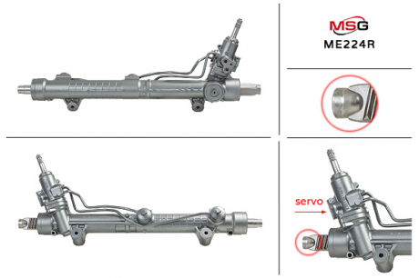 Рулевая рейка с ГУР восстановленная MERCEDES-BENZ GL-CLASS (X164) 06-09, M-CLASS (W164) 05-09 MSG ME224R