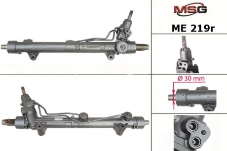 Рулевая рейка с ГУР восстановленная MERCEDES-BENZ GL-CLASS (X164) 06-, M-CLASS (W164) 05- MSG ME219R