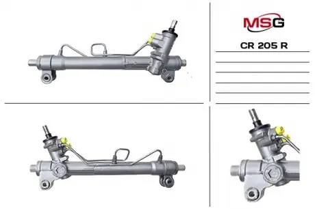 Рулевая рейка с ГУР восстановленная CHEVROLET CAPTIVA (C100, C140) 06-; OPEL ANTARA 06- MSG CR205R