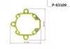 Прокладка насоса ГУР FORD MONDEO III 00-07; LAND ROVER FREELANDER 98-00; ROVER 600 93-99 EMMETEC P-03109 (фото 1)