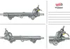 Рульова рейка з ГУР відновлена ​​TOYOTA TUNDRA 2006-2009; TOYOTA SEQUOIA 2007-2013 TY241R