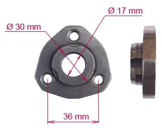 Ступица насоса ГУ SKODA OCTAVIA 97-03, VW CADDY 96-00, VW CRAFTER 06-, VW GOLF 93-08 MSG VW003HUB