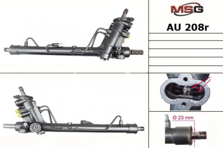 Рулевая рейка с ГУР восстановленная AUDI A2 (8Z0) 00-05; SEAT CORDOBA (6L2) 02-09 MSG AU208R