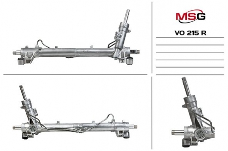 Рулевая рейка с ГУР восстановленная VOLVO C30 06-, S40 II (MS) 04-, V50 (MW) 04- MSG VO215R (фото 1)