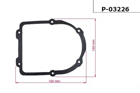 Прокладка насоса ГУР с ЭУР CITROEN C4 GRAND PICASSO 2007-2010, C4 PICASSO 2007 EMMETEC P-03226
